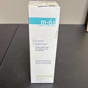 M-61 Power Cleanse Face Pore Purifying Glycolic Cleanser New